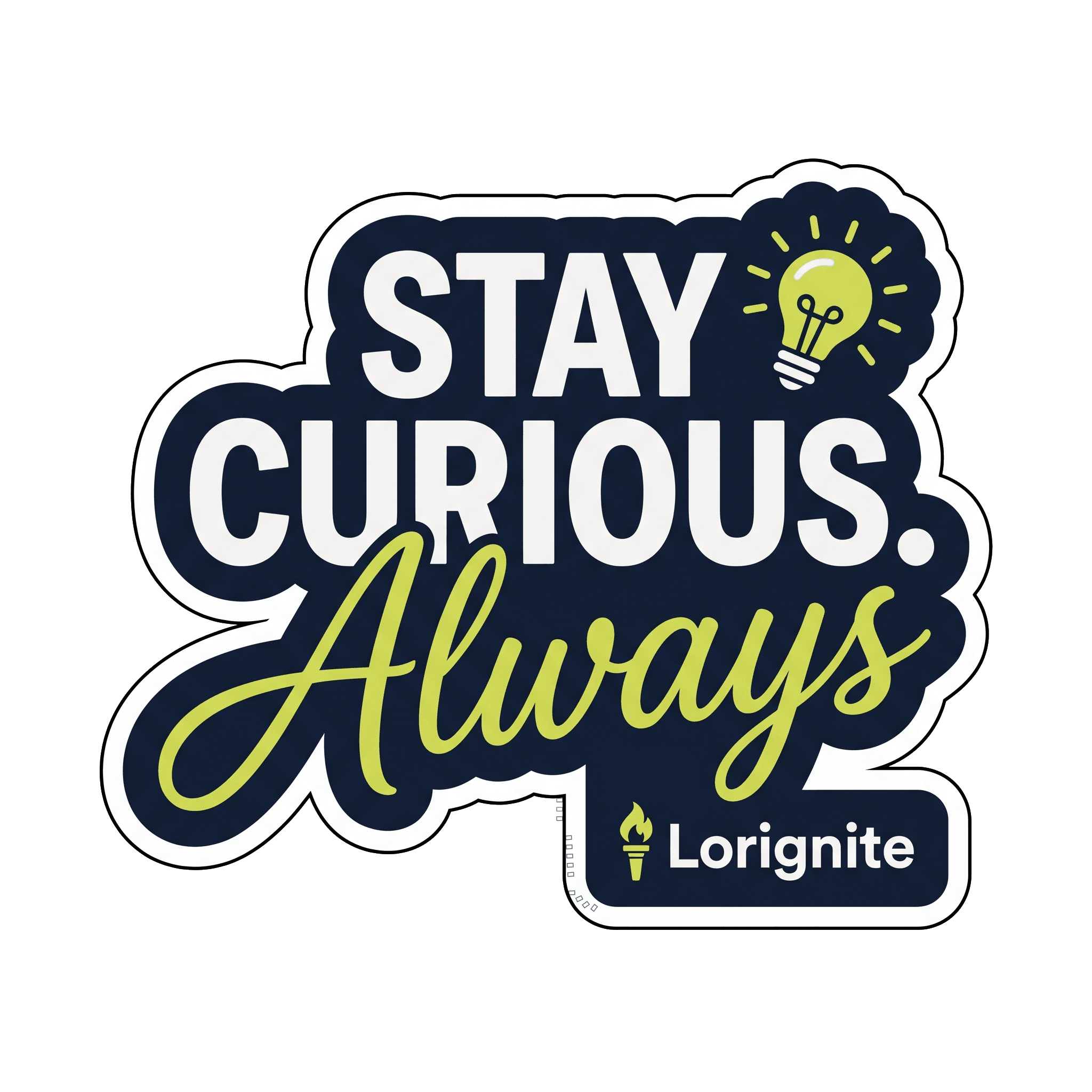Curiosity Mindset Emblem