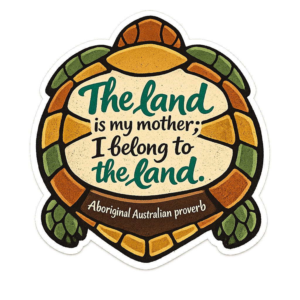 Sacred Land Connection Turtle Wisdom
