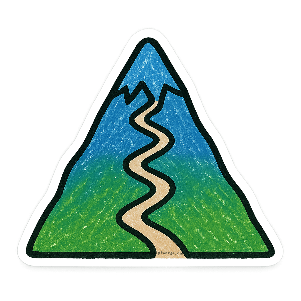 Mountain Path Art