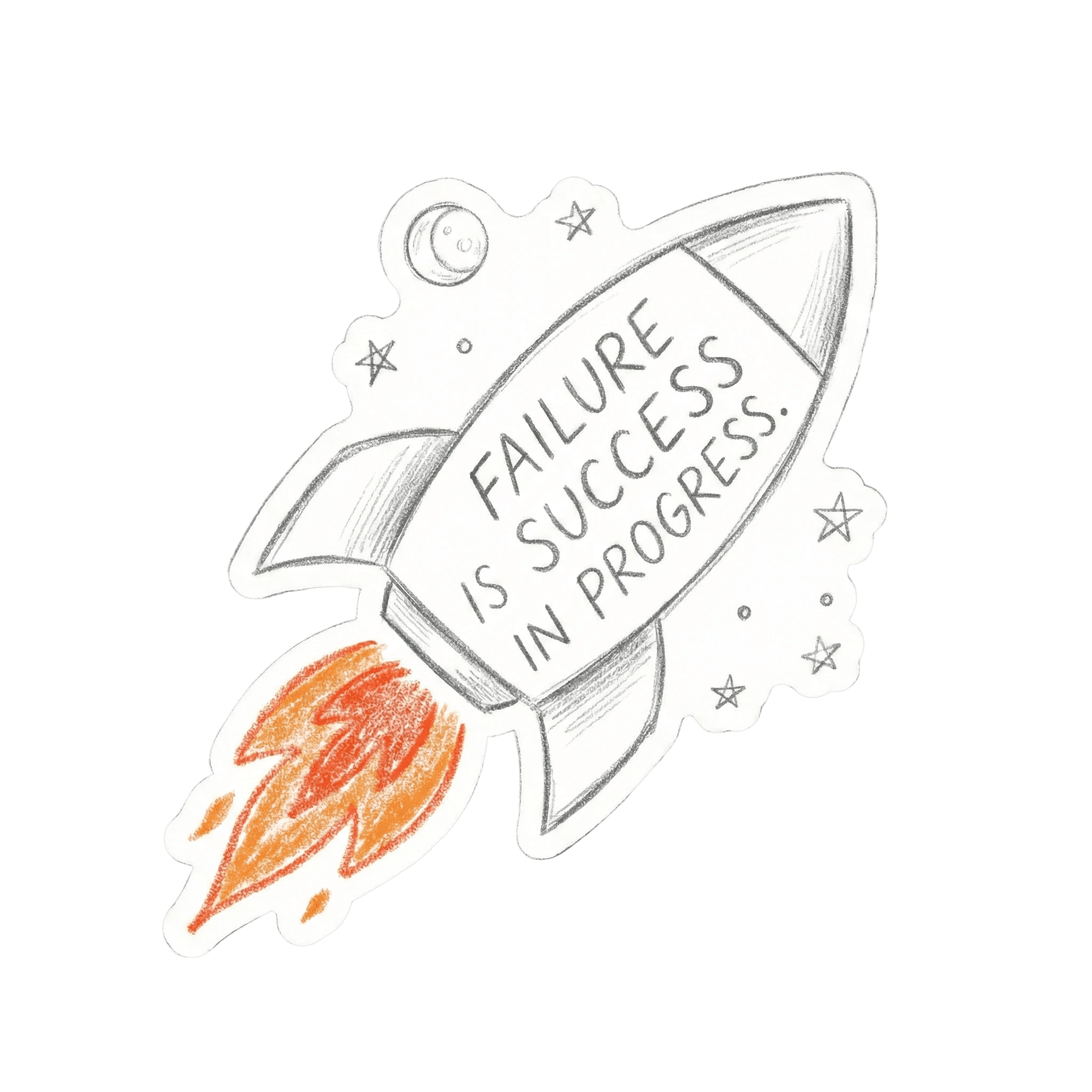 Motivational Rocket - Failure Is Success